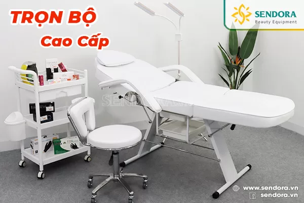 Ghế giường tiêm Filler cao cấp Hi-MEC HMBB-8850 (Màu trắng)