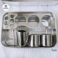 khay hu inox y te co nho sendora