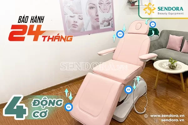 Ghế giường tiêm Filler chỉnh điện Hi-Mec HMBB-8060 (Màu Hồng) 1 Ghế giường tiêm Filler chỉnh điện Hi-Mec HMBB-8060 (Màu Hồng)
