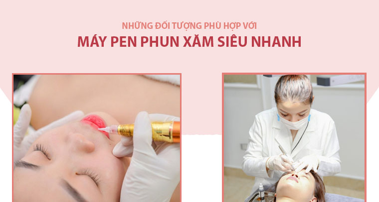 Các đối tượng của máy pen phun xăm siêu nhanh