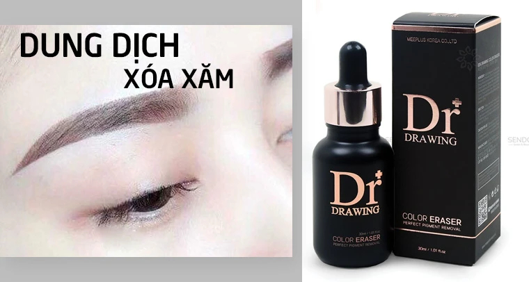 Dung dịch xóa xăm Dr Drawing chính hãng