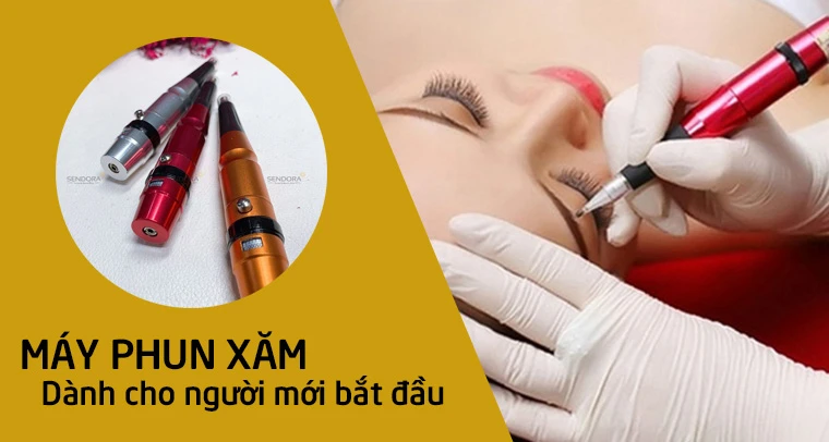Giới thiệu Máy phun xăm phổ thông gía rẻ