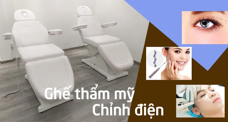 Giường điện tiêm Filler botox thẩm mỹ