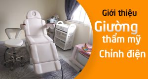 Giường thẩm mỹ dùng căng chỉ da mặt
