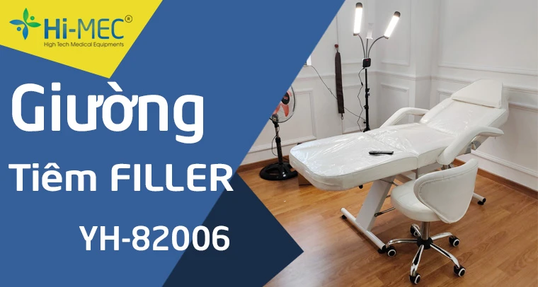 Giường ghế tiêm Filler YH-82006 – Màu trắng 2 Giường tiêm Filler giá rẻ