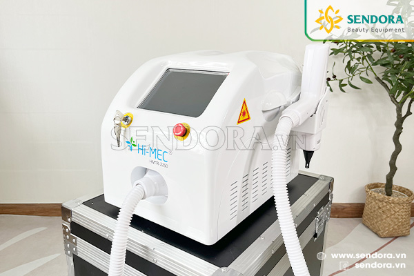 Top 4 dòng máy Laser xóa xăm tốt nhất hiện nay 16 Máy laser xóa xăm phát quang tay cầm Hi-MEC HMTR-2250
