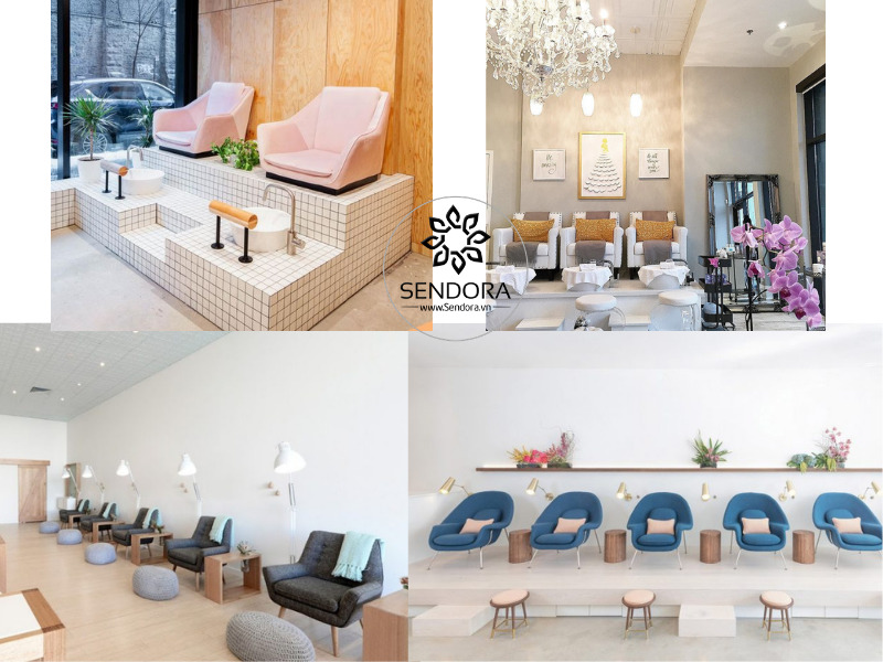 Ghế sofa làm Nail