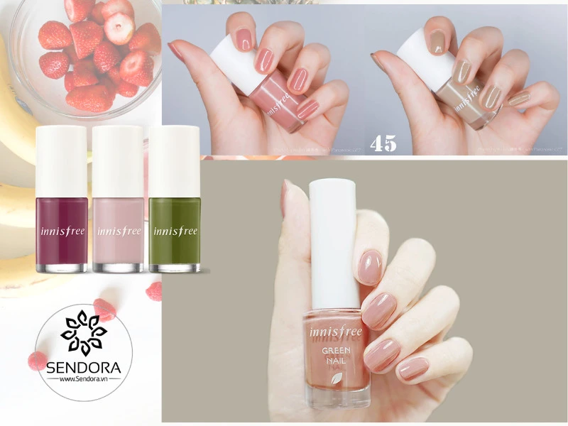 Top 5 các loại sơn móng tay đẹp các tiệm Nail sử dụng 10 Sơn móng tay Innisfree
