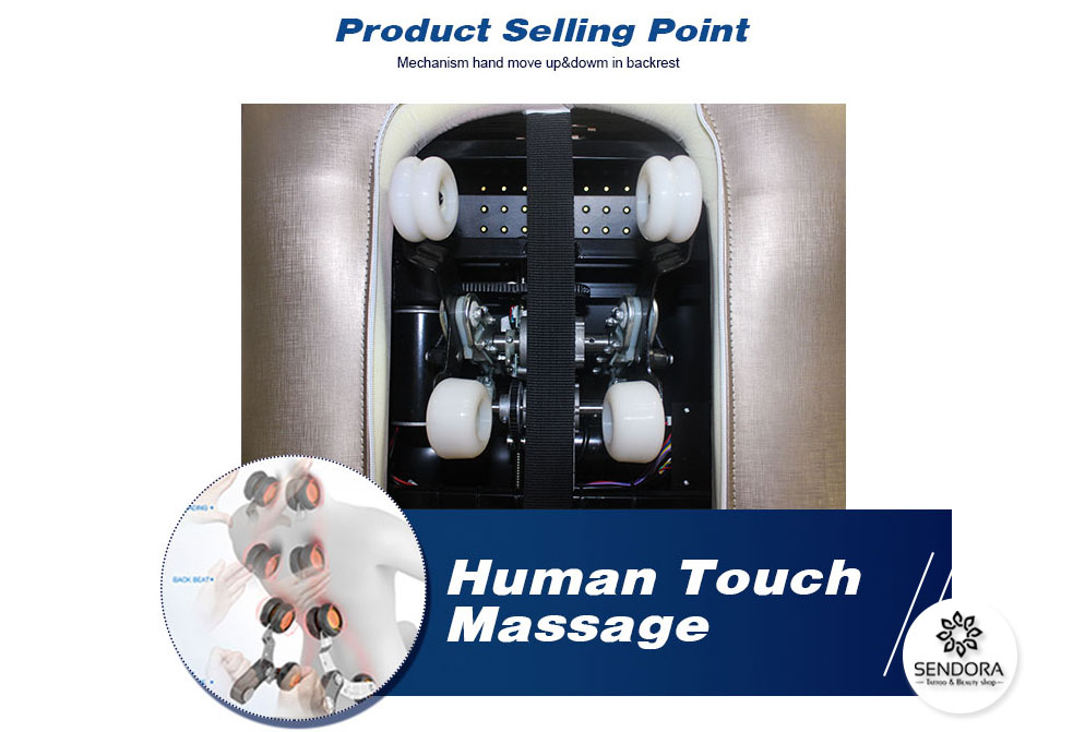 Hệ thống Mechanical massage cực đỉnh, cho cảm giác thư giãn tuyệt vời