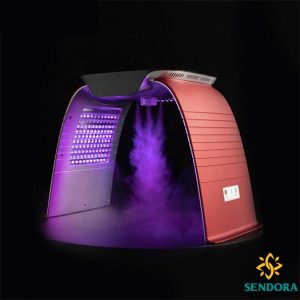 Ánh Sáng Tím Trong Vòm Ánh Sáng Sinh Học Phun Sương Spa Face Giúp Thư Giãn, Thải Độc Tố Da