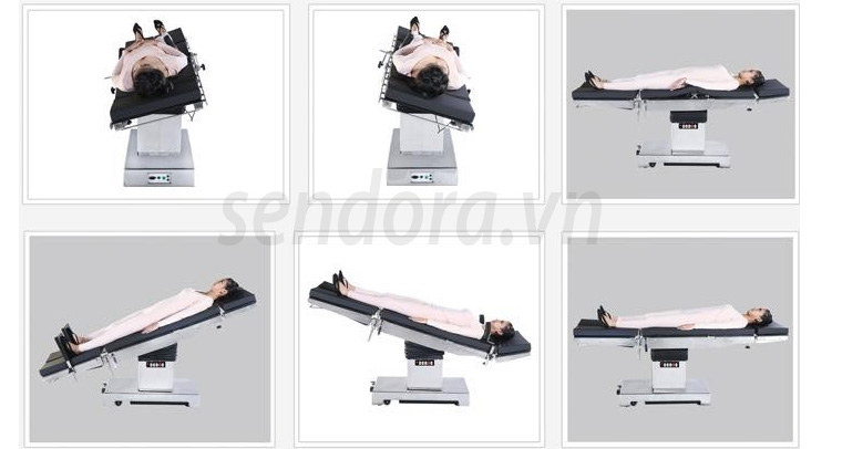 Các chức năng của bàn mổ đa năng
