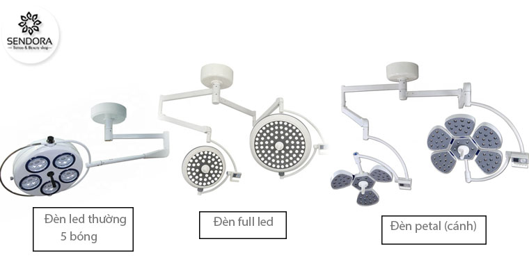 Các loại đèn mổ led