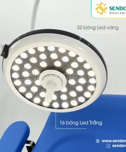 Đèn mổ di động Full Led bóng đơn LED500 8 Đèn mổ di động Full Led bóng đơn LED500, đèn phẫu thuật di động