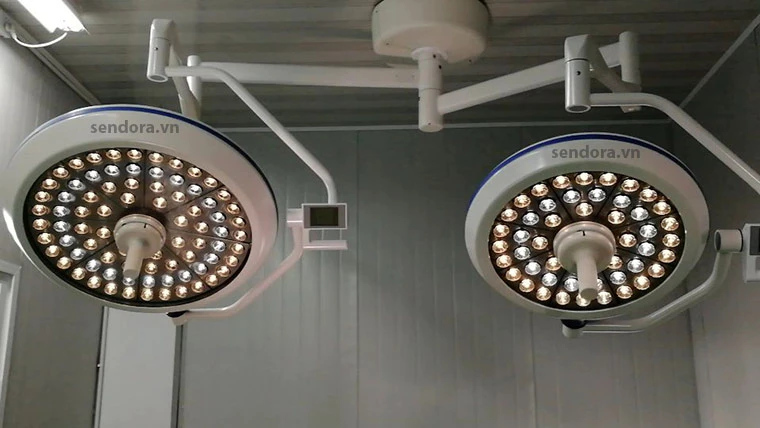 Đèn mổ Full led cao cấp 2 nhánh