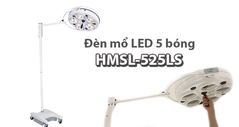 Đèn mổ led 5 bóng HMSL525LS