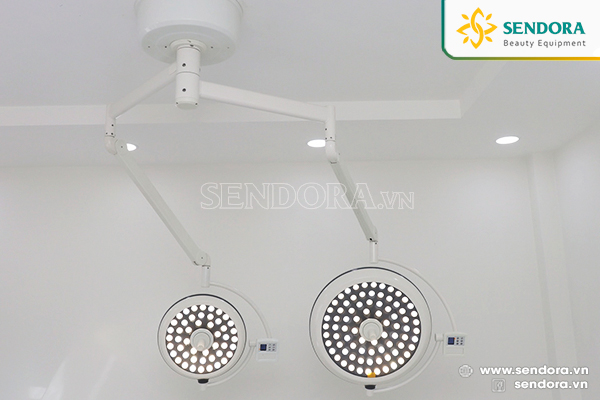 Đèn mổ treo trần 2 nhánh Full Led LED500/700