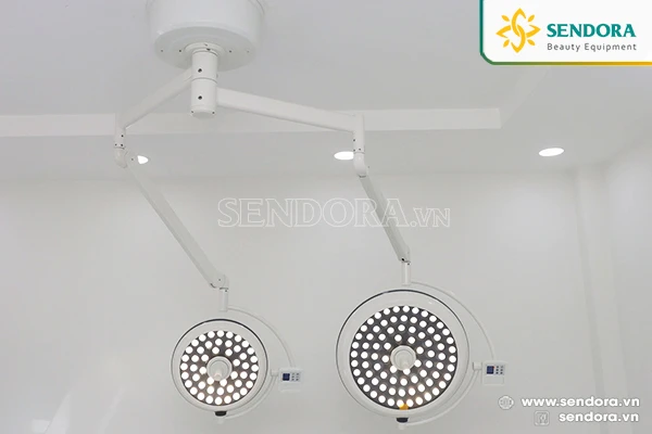 Đèn mổ treo trần 2 nhánh Full Led LED500/700