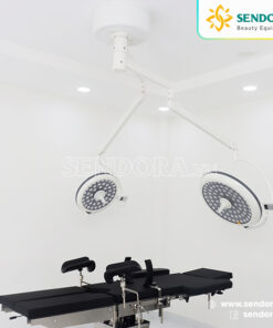 Đèn Phẫu Thuật LED500 bóng đơn 15 Đèn mổ treo trần 2 nhánh Full Led LED500/700