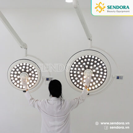 Đèn mổ treo trần 2 nhánh Full Led LED500/700
