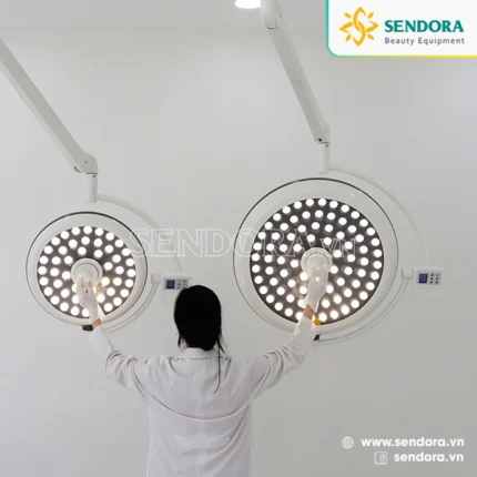 Đèn mổ treo trần 2 nhánh Full Led LED500/700