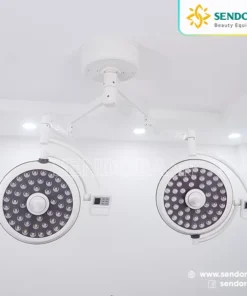 Đèn Phẫu Thuật LED500 bóng đơn 23 Đèn mổ treo trần 2 nhánh Full Led LED500/500
