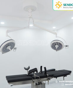 Đèn mổ treo trần 2 nhánh Full Led bóng đôi LED500/500 9 Đèn mổ treo trần 2 nhánh Full Led LED500/500