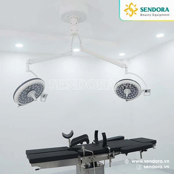 Đèn mổ treo trần 2 nhánh Full Led LED500/500
