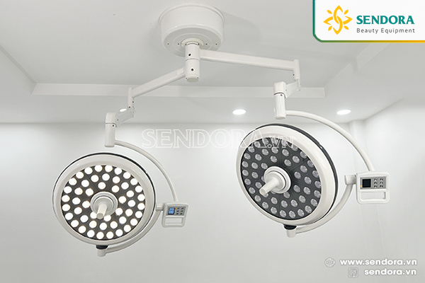 Đèn mổ treo trần 2 nhánh Full Led LED500/500