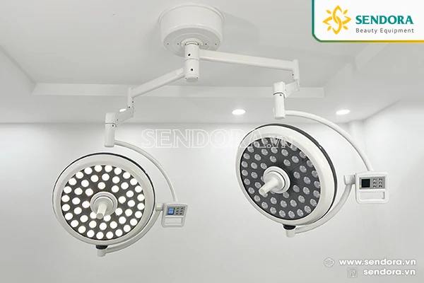 Đèn mổ treo trần 2 nhánh Full Led LED500/500