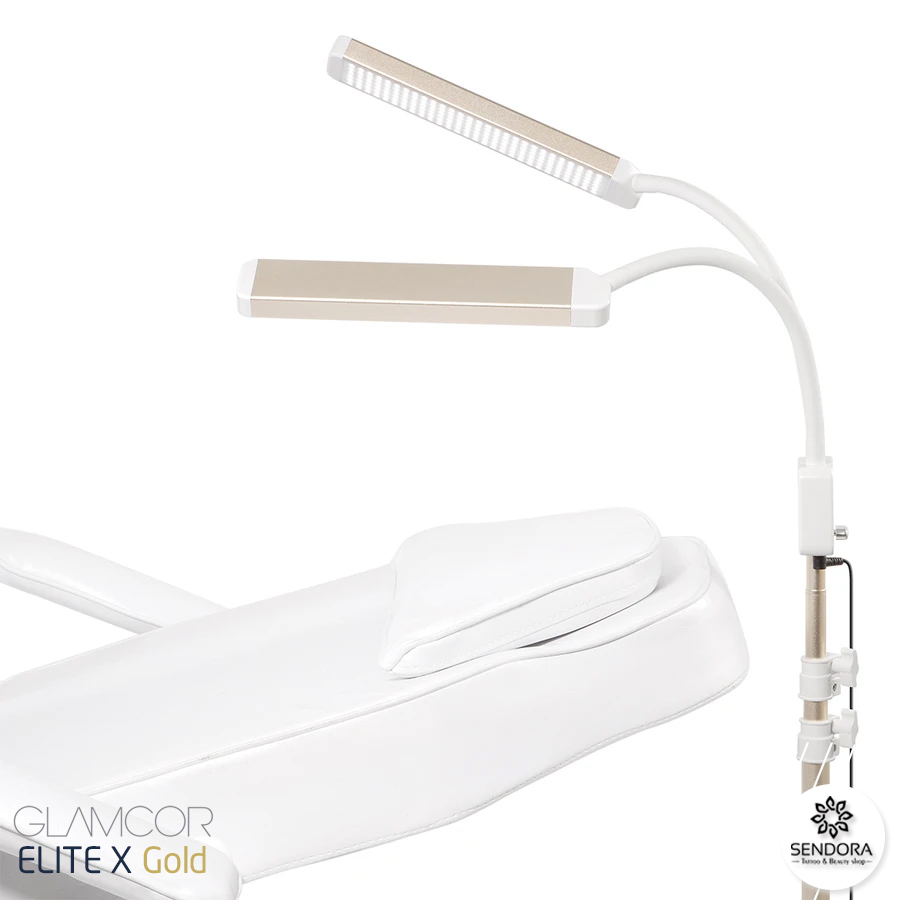 Bộ đèn phun xăm cao cấp Glamcor Elite X bản Gold bao gồm:Bộ đèn phun xăm cao cấp Glamcor Elite X bản Gold bao gồm:
