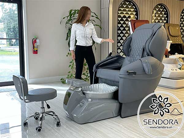 Mẫu ghế nail cao cấp đẹp và tốt thường dùng tại các salon nail chuyên nghiệp ở Mỹ