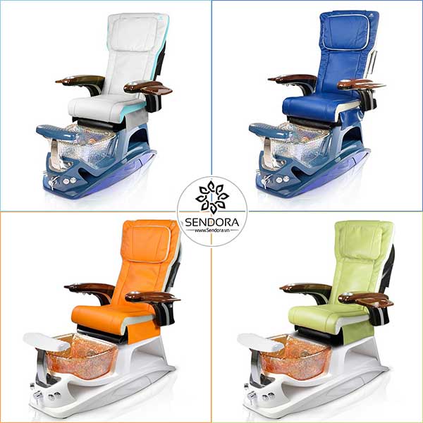 4 màu đẹp nhất của dòng ghế Pedicure Argento