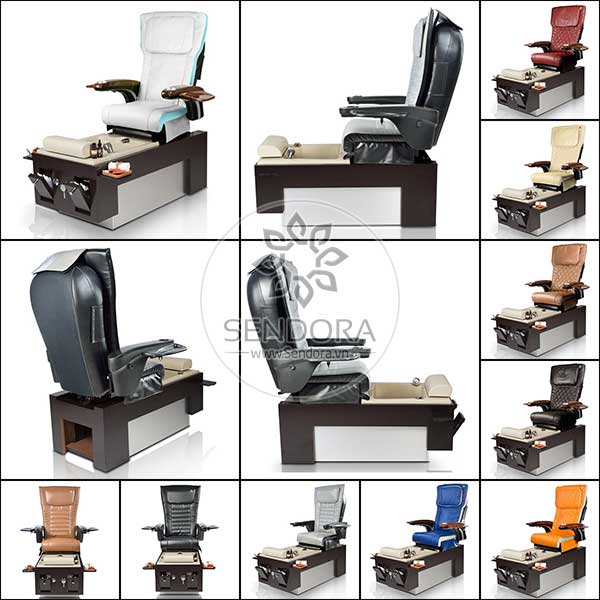 Ghế Pedicure cao cấp Alfalfa Ion-II có tổng cộng 36 màu để bạn lựa chọn