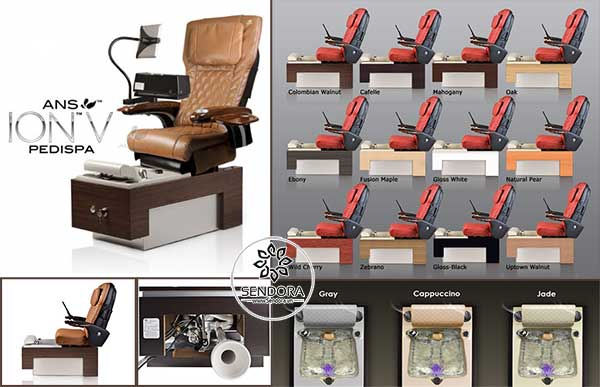 Alfalfa Ion Vented - Một trong những dòng ghế Pedicure tốt nhất 2021 có đến 36 biến thể màu sắc khác nhau