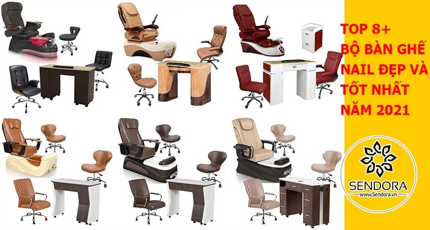 Bảng báo giá Top 8+ bộ bàn ghế nail đẹp & tốt nhất 2021