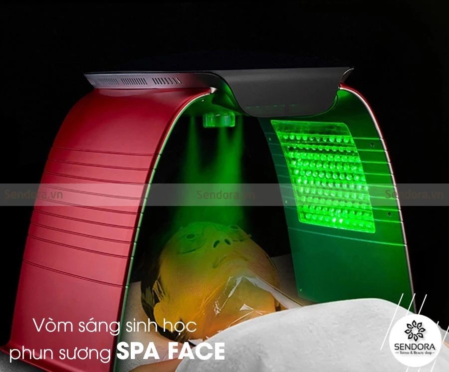 Vòm sáng sinh học phun sương Spa Face công nghệ mới 