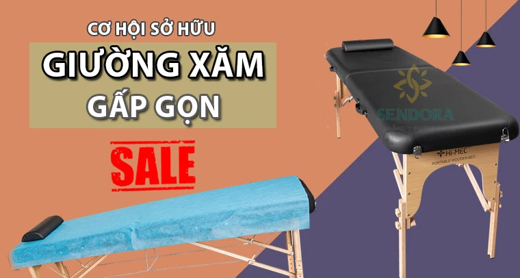 Cơ hội sở hữu giường xăm gấp gọn giá tốt