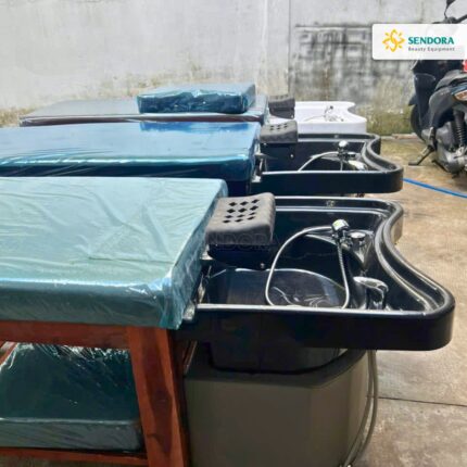 Giường gội đầu massage 2in1