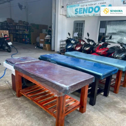 Giường gội đầu massage 2in1