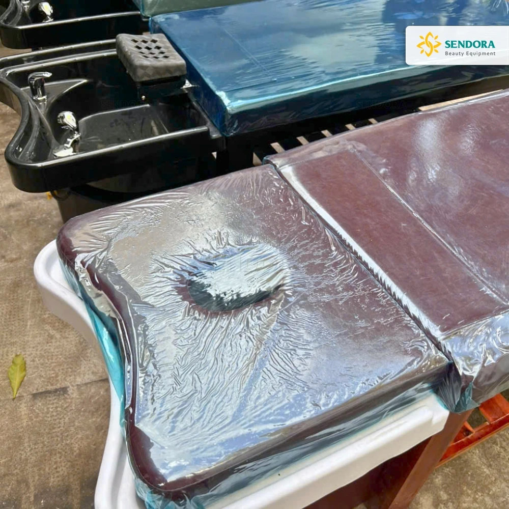 Giường gội đầu massage 2in1