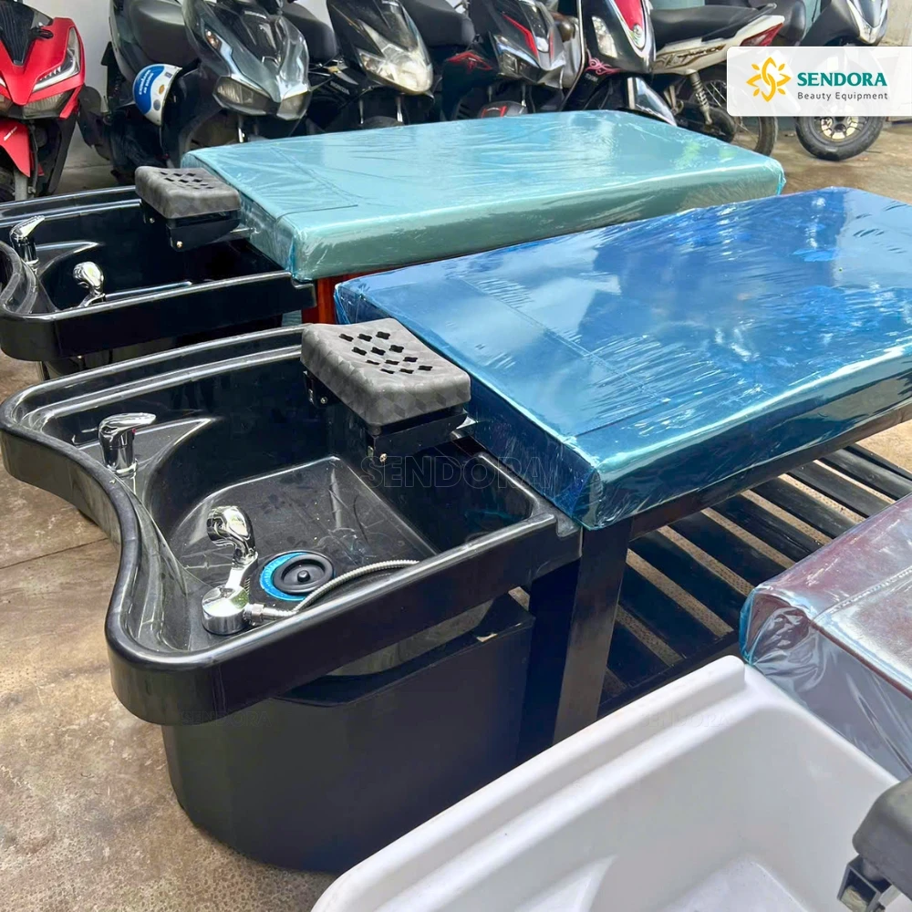 Giường gội đầu massage 2in1