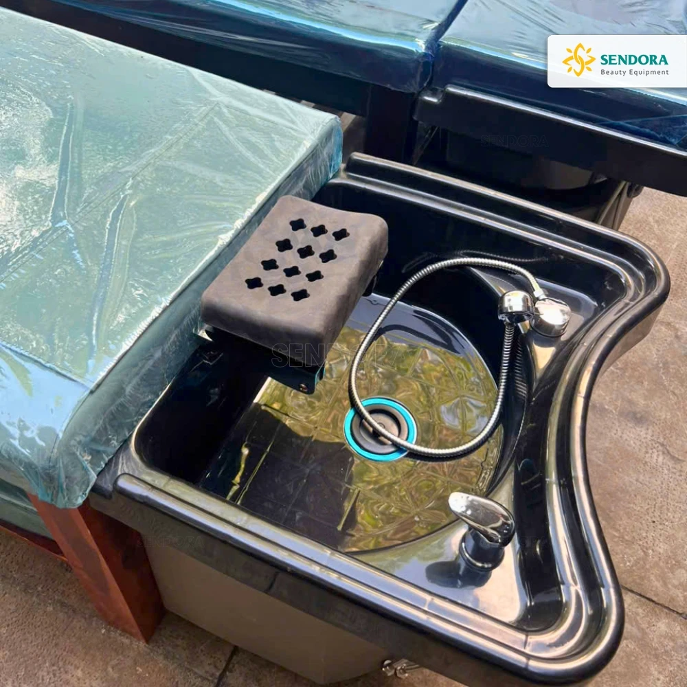 Giường gội đầu massage 2in1