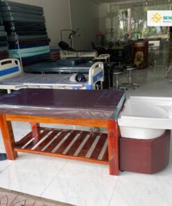 Giường gội đầu massage 2in1 – Bồn sứ 5 Giường gội đầu massage 2in1 bồn sứ