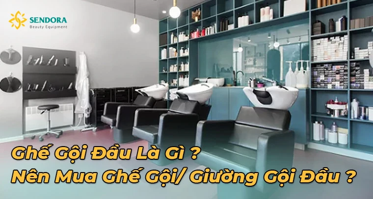 Ghế gội đầu là gì? Nên mua ghế gội đầu hay giường gội đầu