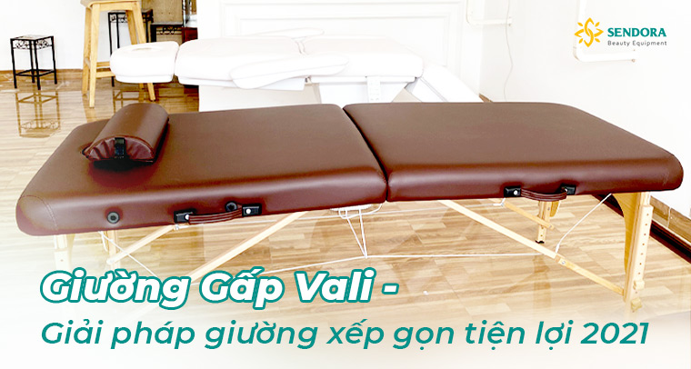 Giường gấp vali - Giải pháp giường xếp gọn tiện lợi