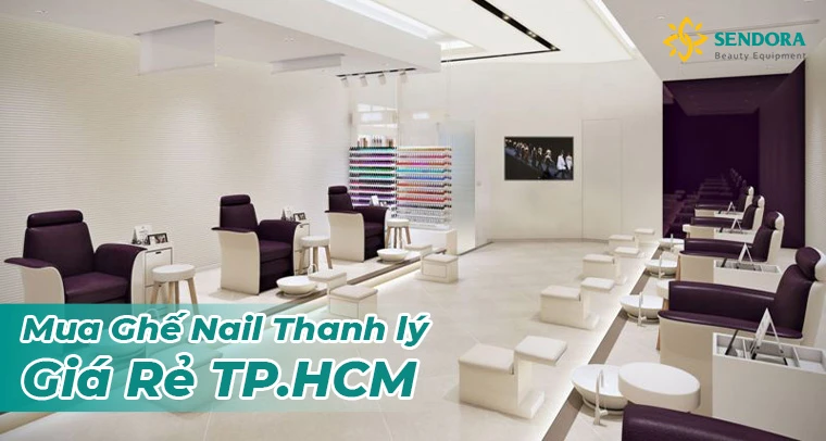 Mua ghế nail thanh lý giá rẻ TPHCM