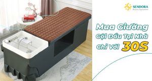 Mua giường gội đầu tại nhà