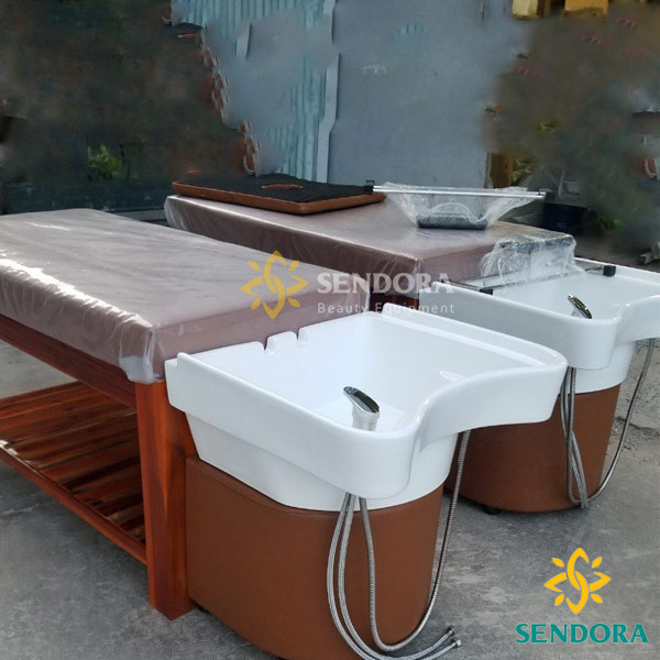 Bàn gội đầu bồn sứ tai thỏ