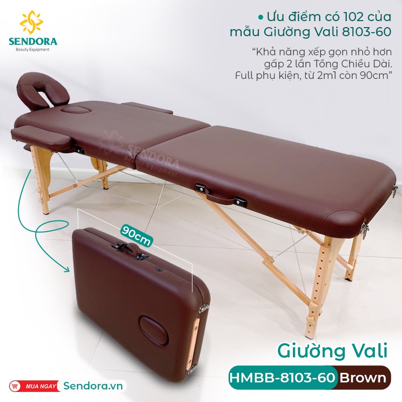 Giường vali gấp Hi-MEC cao cấp