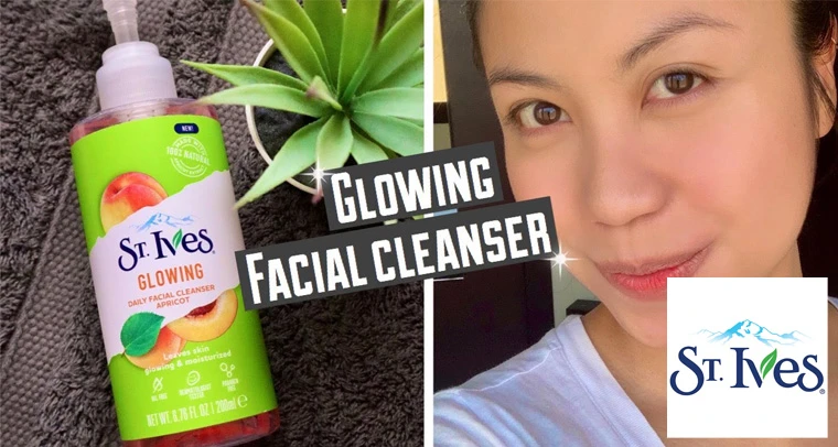 Gel rửa mặt St.Ives glowing daily facial cleanser apricot 200ml